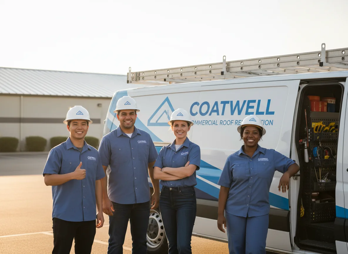 Commercial roof coating company in Mount Union, IA